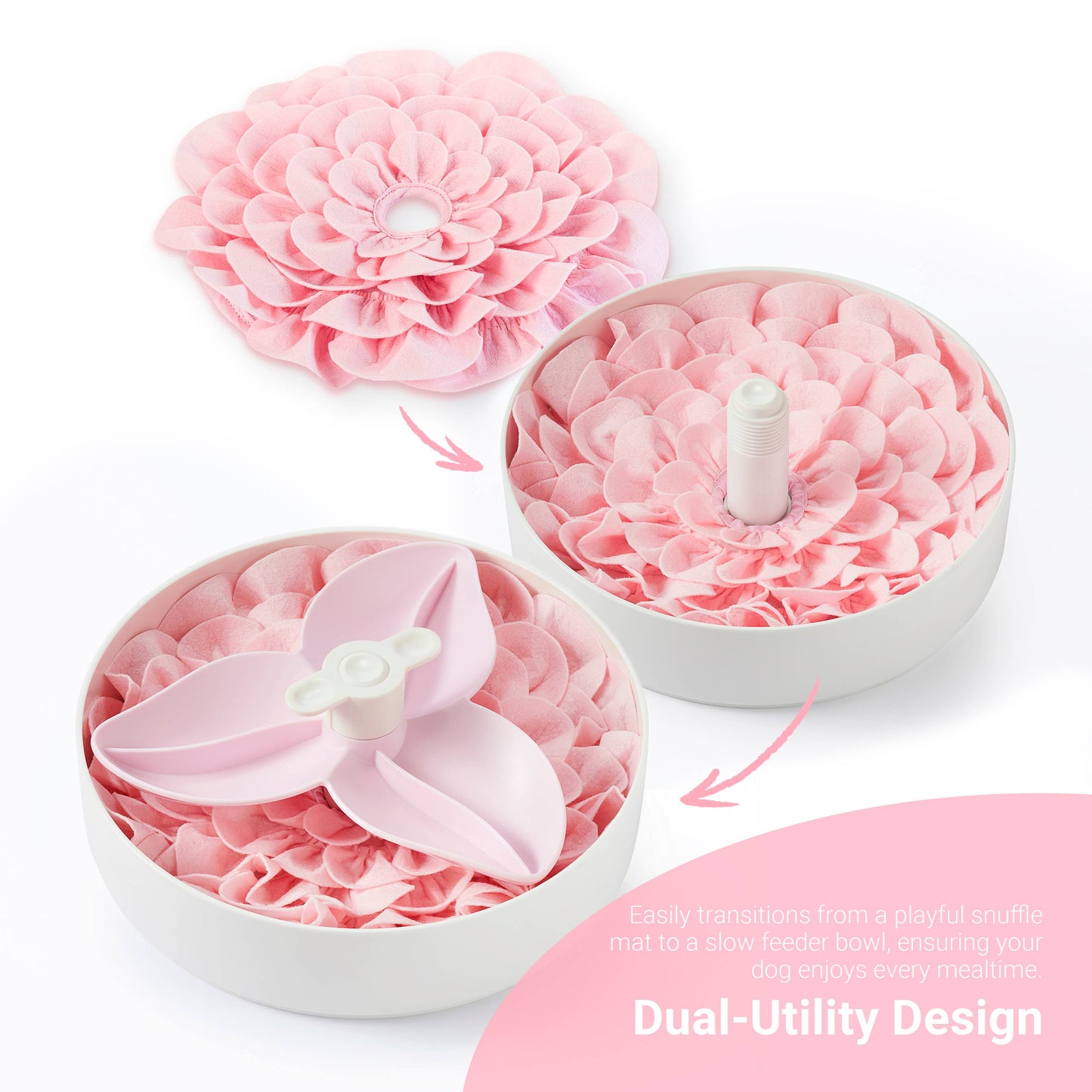 Tapis blossom - Lot de 2 accessoires SPIN