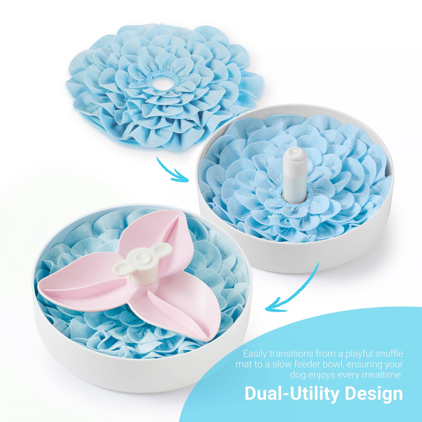 Tapis blossom - Lot de 2 accessoires SPIN