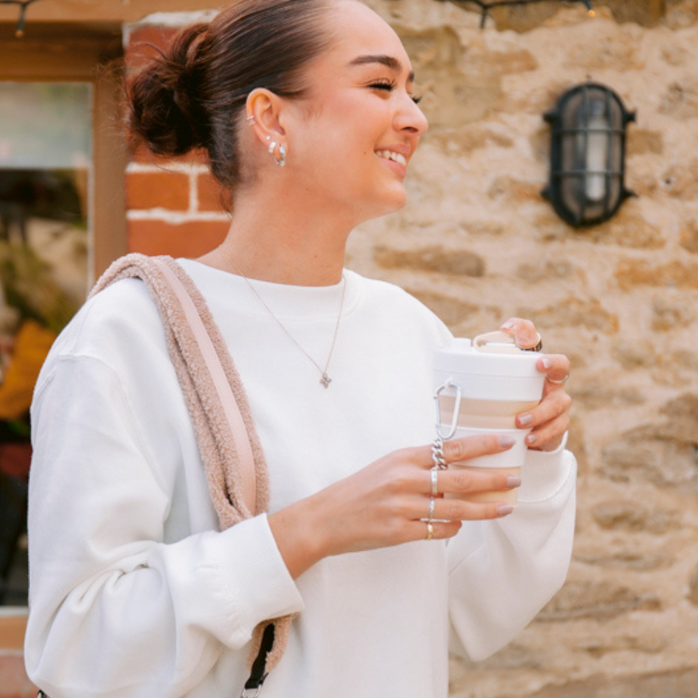 Tasse à café pliable - Nude