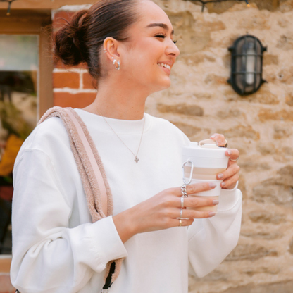 Tasse à café pliable - Nude