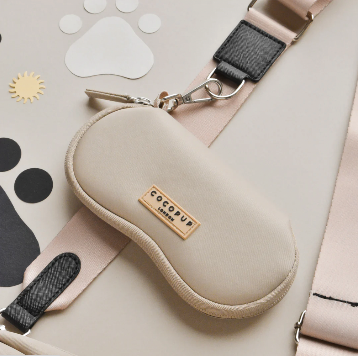 Étui à lunettes de soleil - Caramel Latte