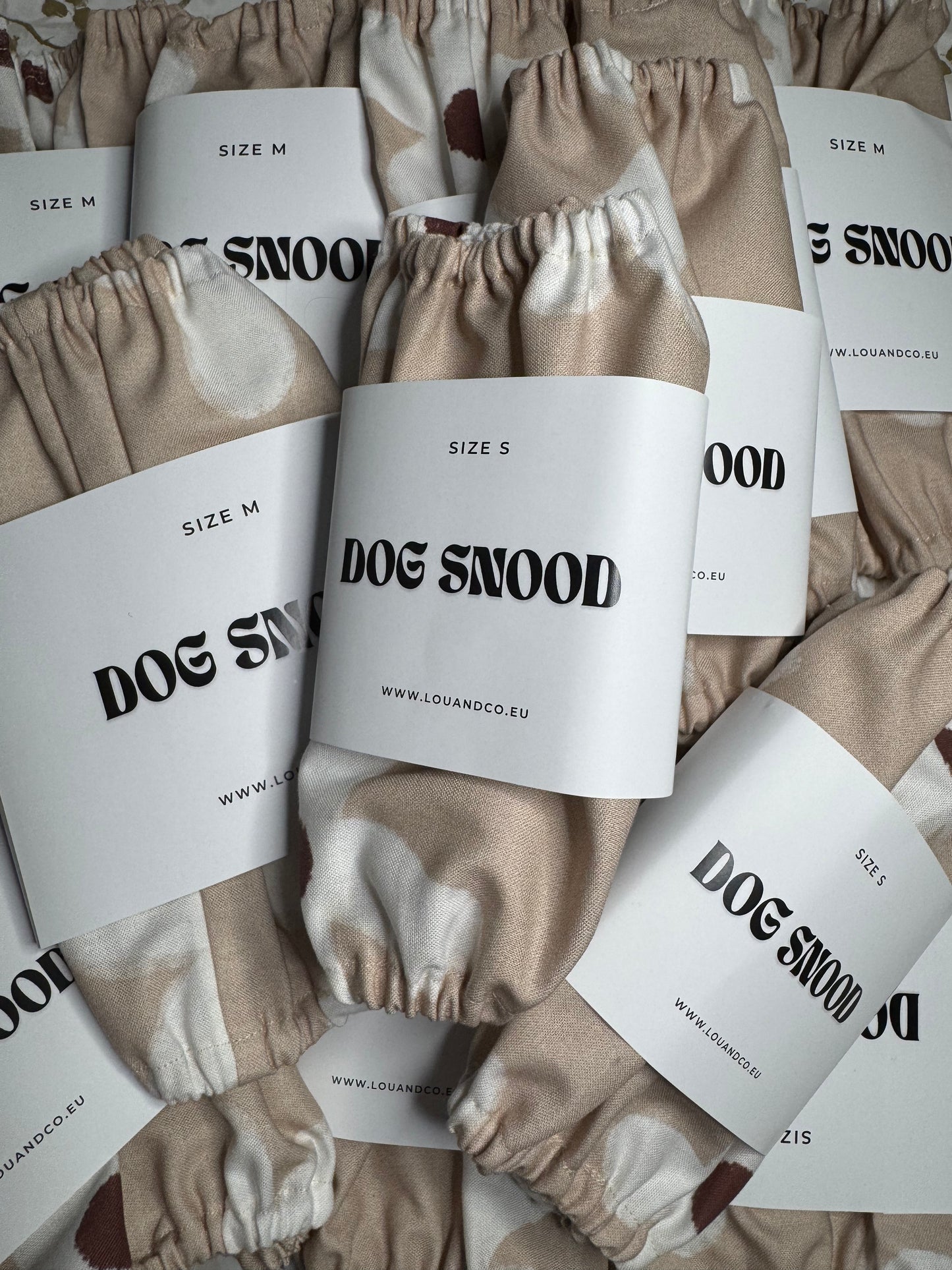 Snood - Fleur beige