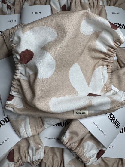 Snood - Fleur beige