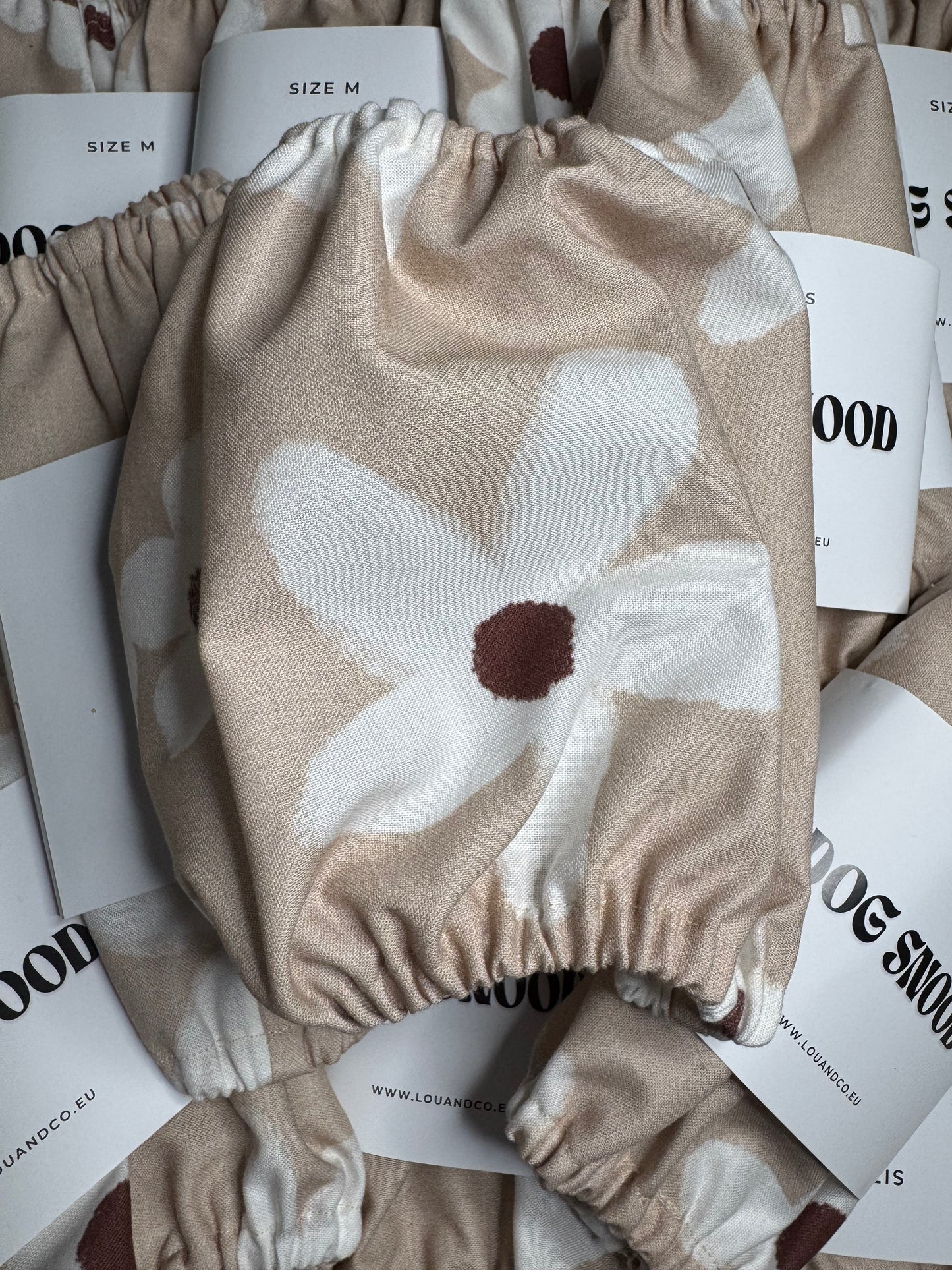 Snood - Fleur beige